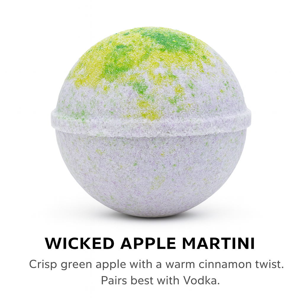 WICKED APPLE MARTINI - COCKTAIL BOMBS