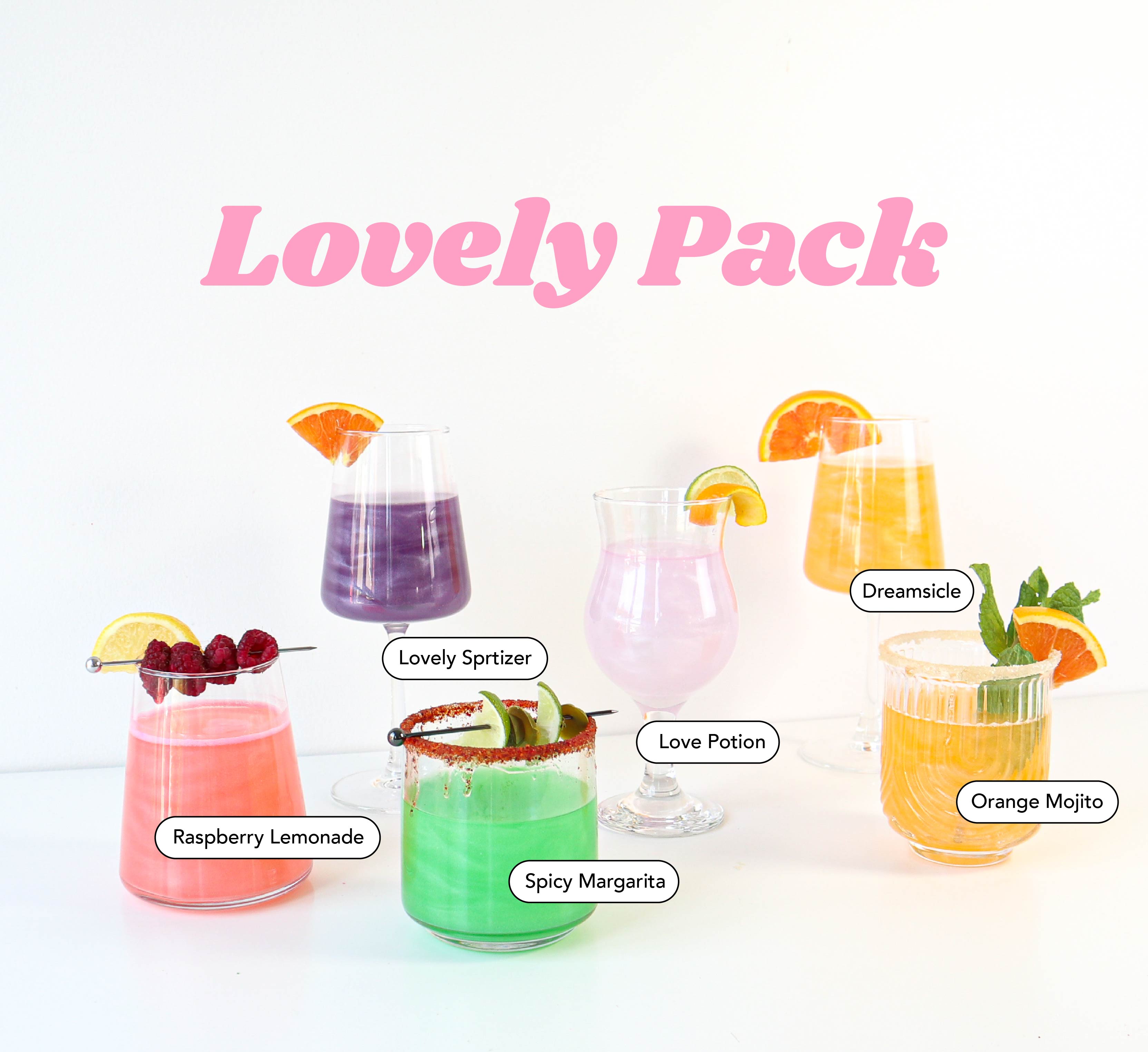 LOVELY VARIETY PACK - COCKTAIL BOMBS