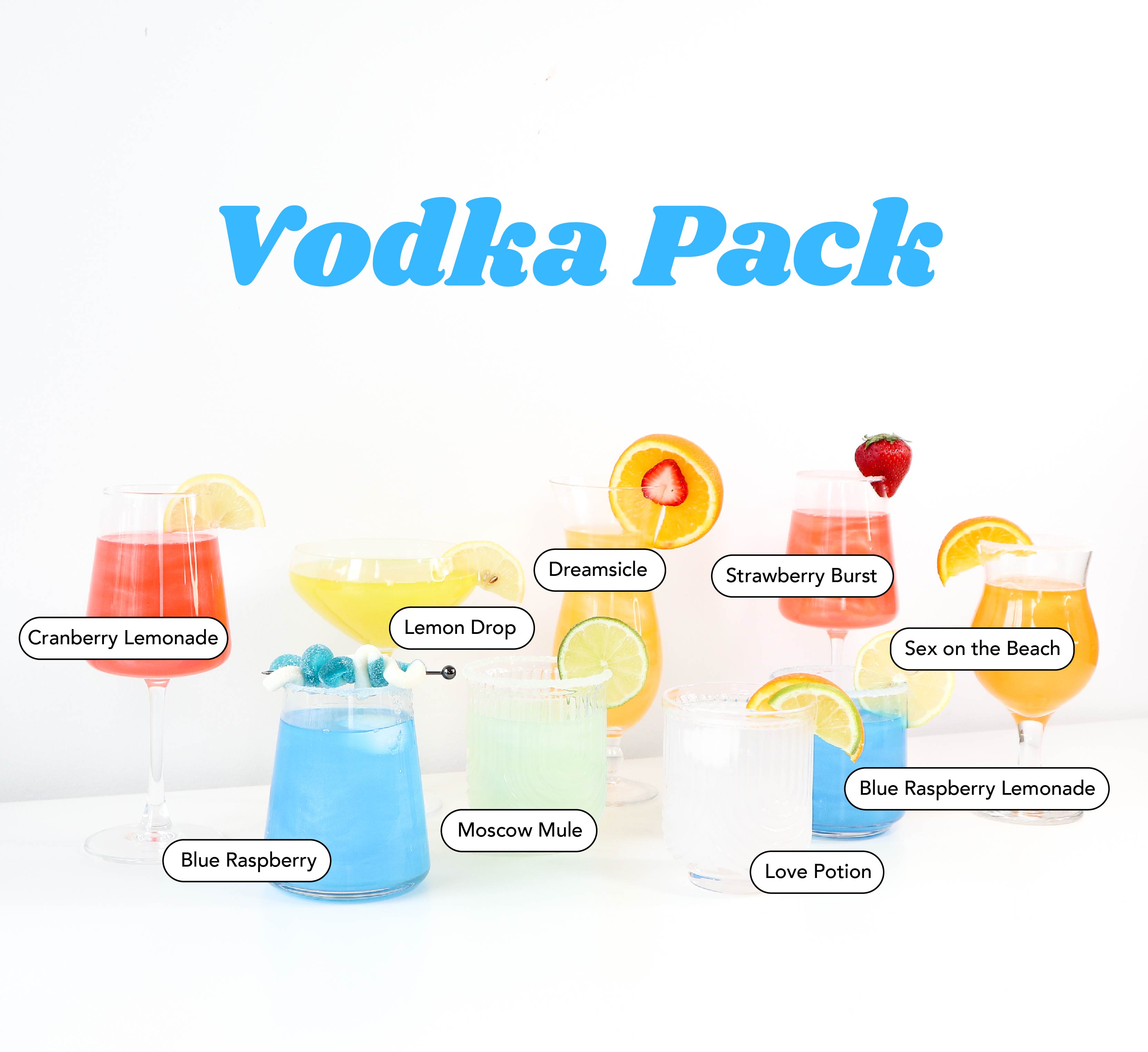 VODKA PACK - COCKTAIL BOMBS